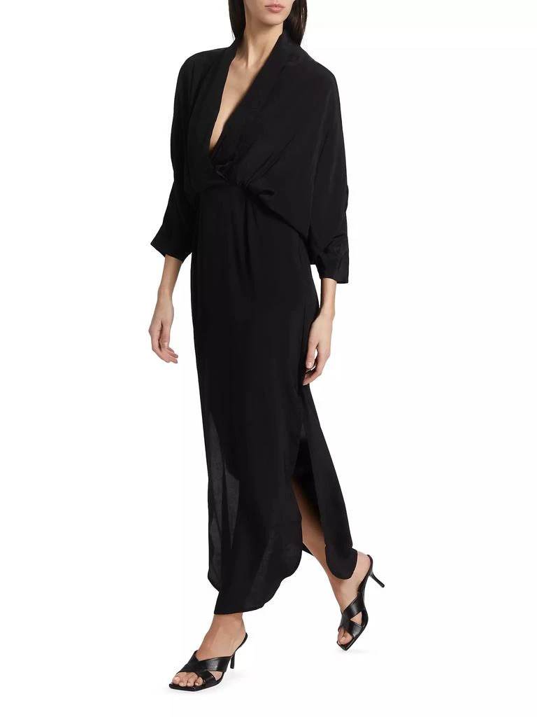 SWF C'est La Vie Plunge Maxi Dress 4