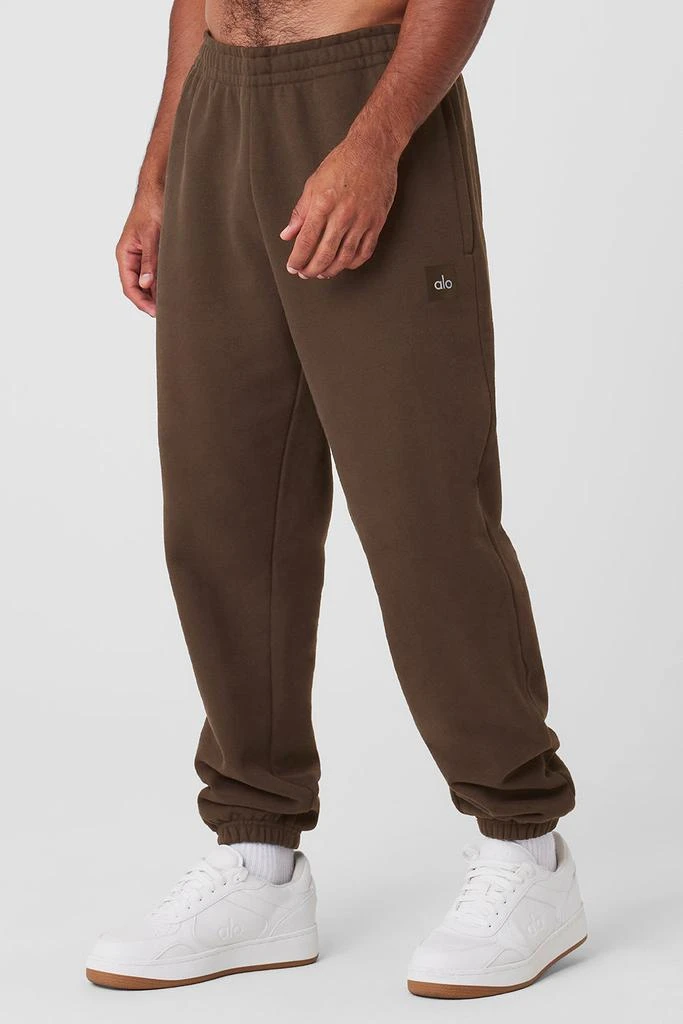 Alo Cuffed Renown Heavy Weight Sweatpant - Espresso 3