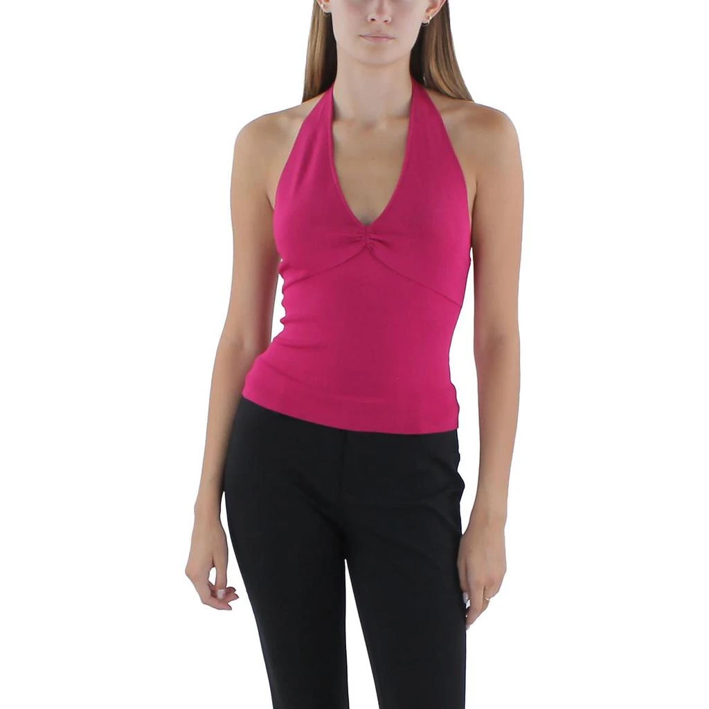 Alice + Olivia Womens Cropped Tank Halter Top 3