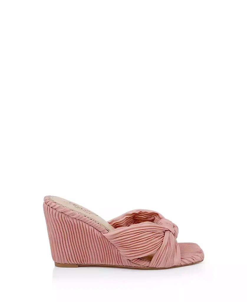 Badgley Mischka Women's Hype Knot Wedge Evening Sandals 2