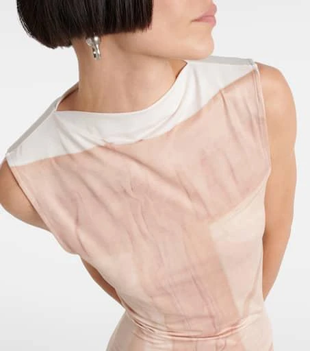 Acne Studios x Katerina Jebb printed maxi dress 4
