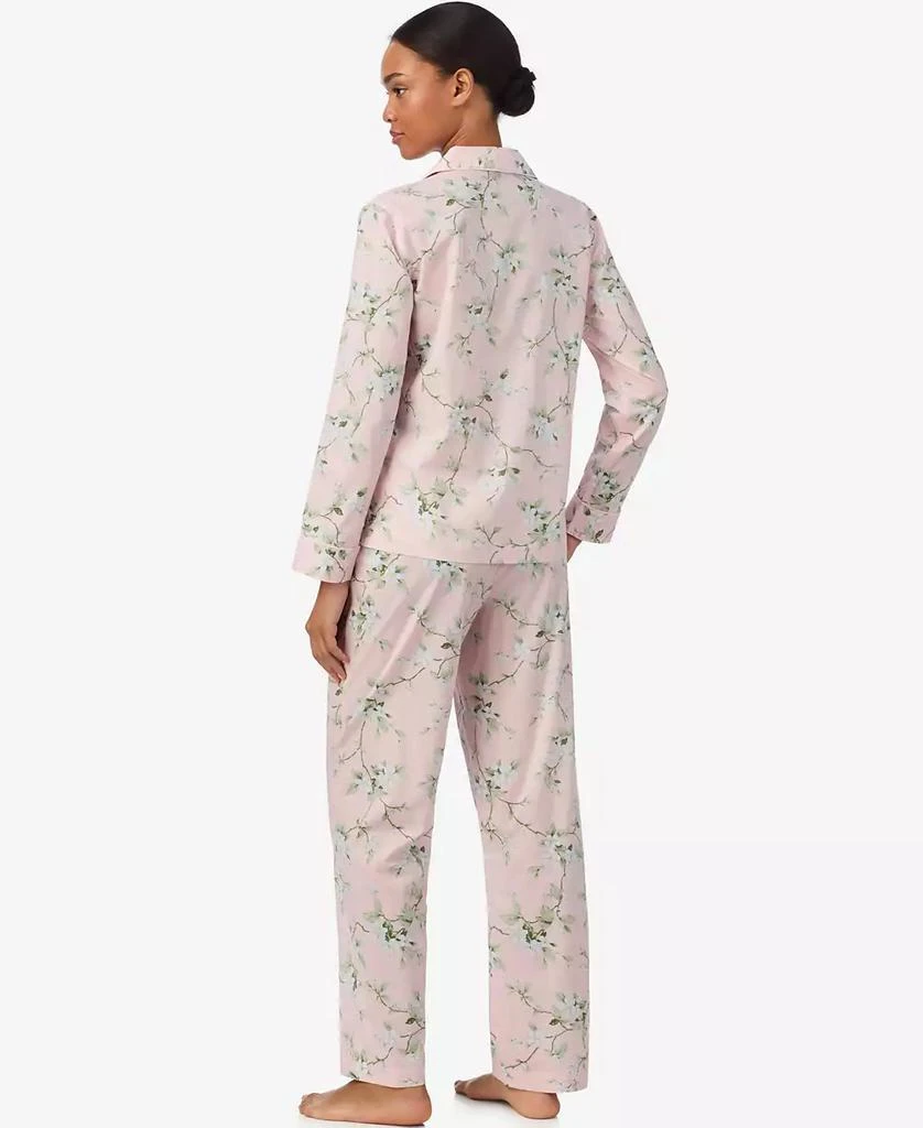 Ralph Lauren Long Sleeve Notch Collar Pajama Set 3