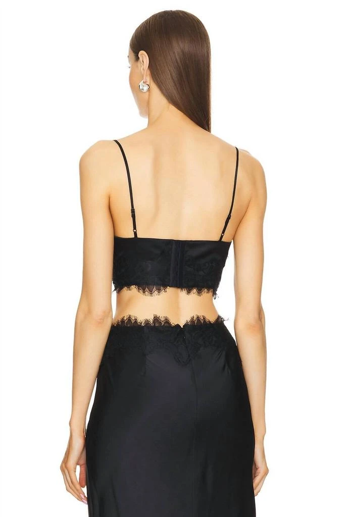 L'Agence L'Agence - Kelvis Lace Trim Bra Top 2