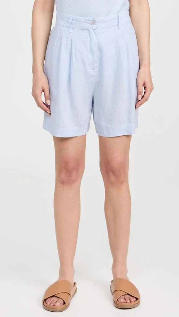 DONNI The Linen Pleated Shorts 6