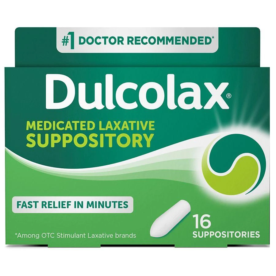 Dulcolax Medicated Stimulant Laxative Suppositories 1