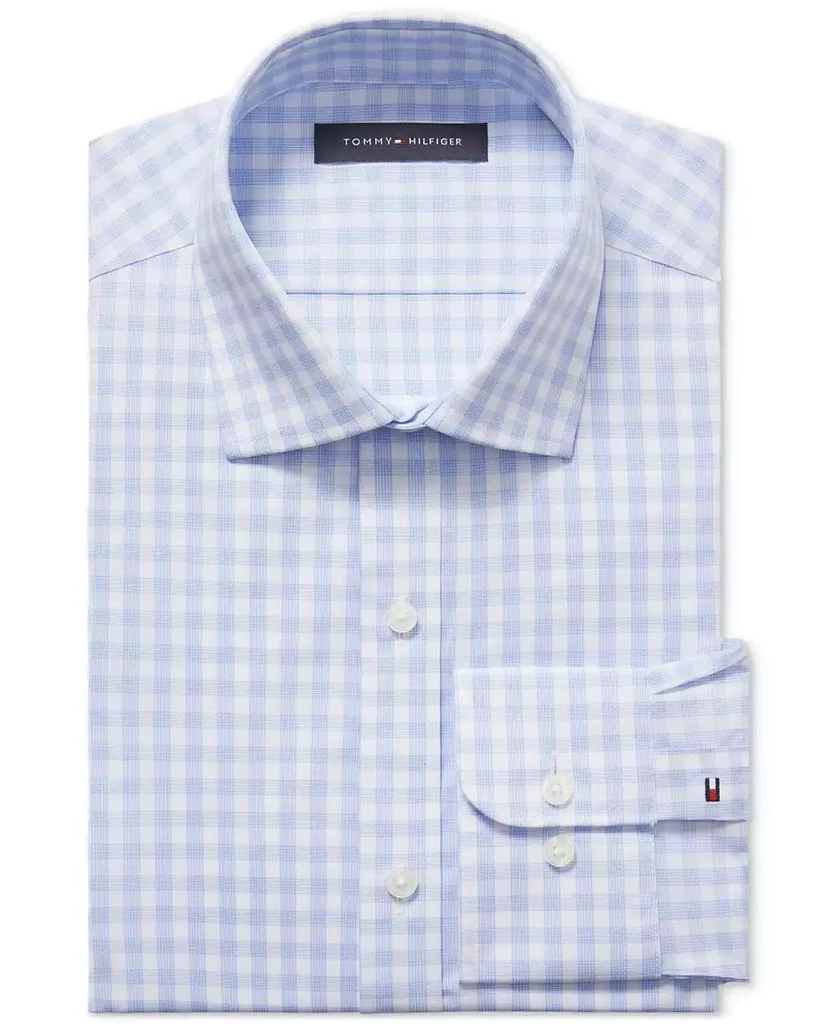 Tommy Hilfiger Men Slim Fit TH Flex Essentials Stretch Dress Shirt 3