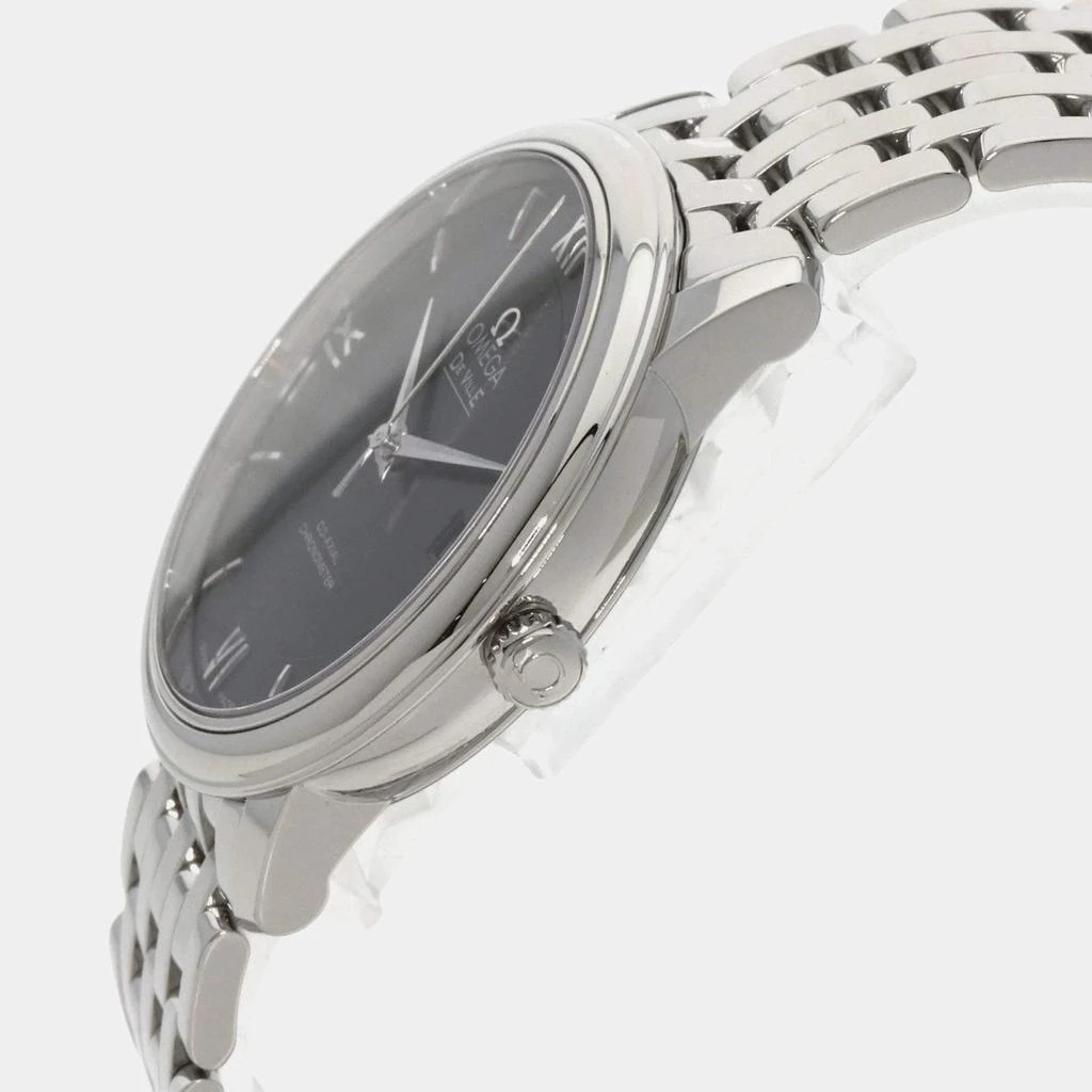 Omega Omega Black Stainless Steel De Ville Prestige 424.10.37.20.01.001 Quartz Men's Wristwatch 36.5 mm 4