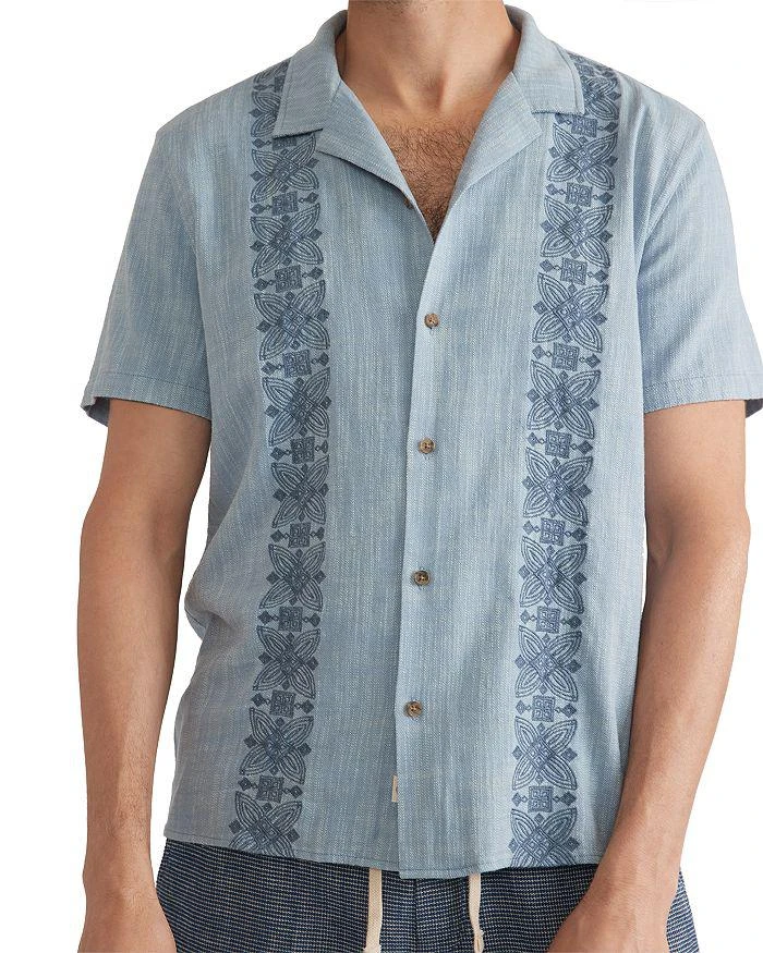 Marine Layer Embroidered Resort Shirt 3
