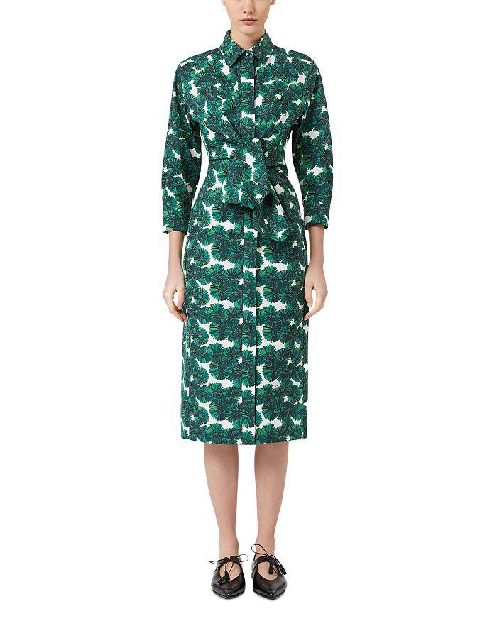 Max Mara Max Mara Clarino Pleated Midi Dress - Dresses