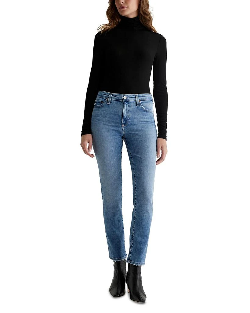 AG M-R High Rise Slim Straight Jeans in 18 Years 2