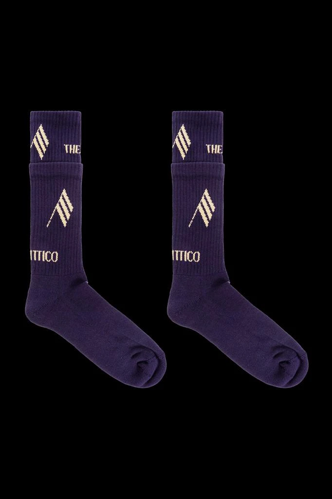 The Attico The Attico Logo Intarsia Socks 2