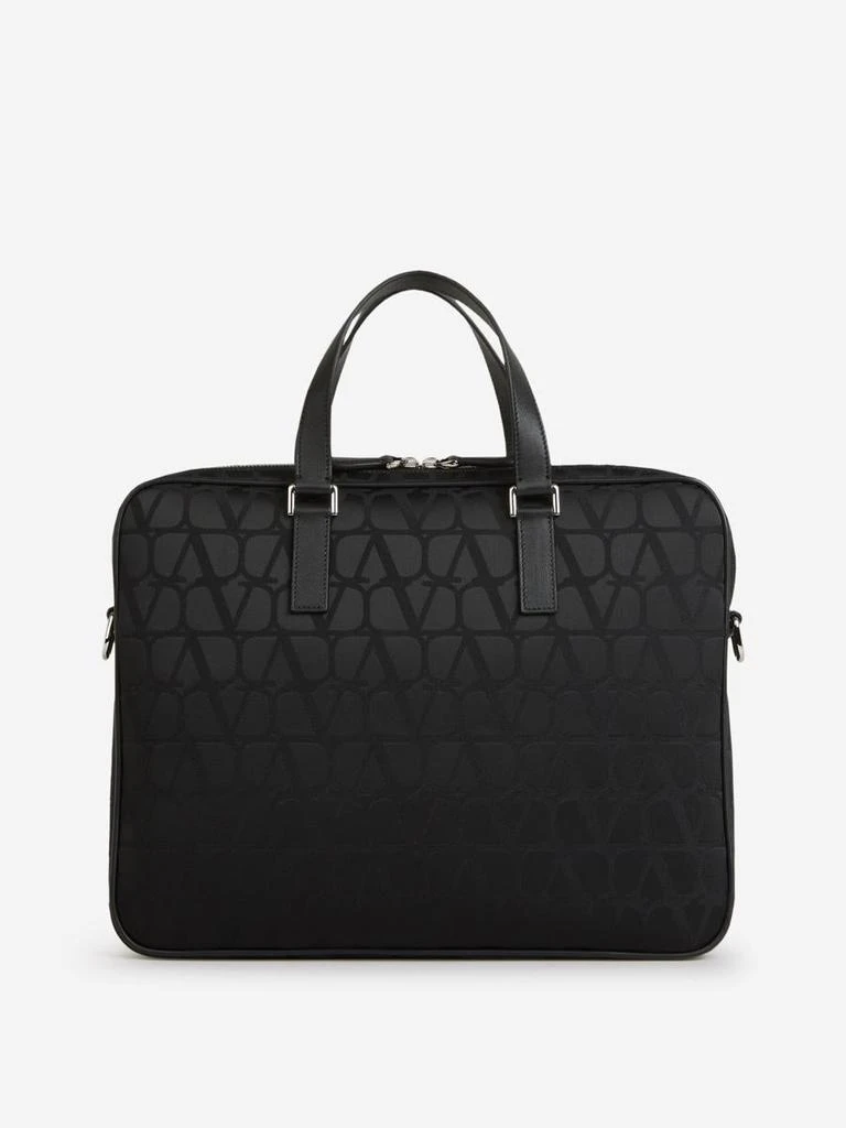 Valentino Valentino Garavani Toile Iconographe Briefcase Bag 1