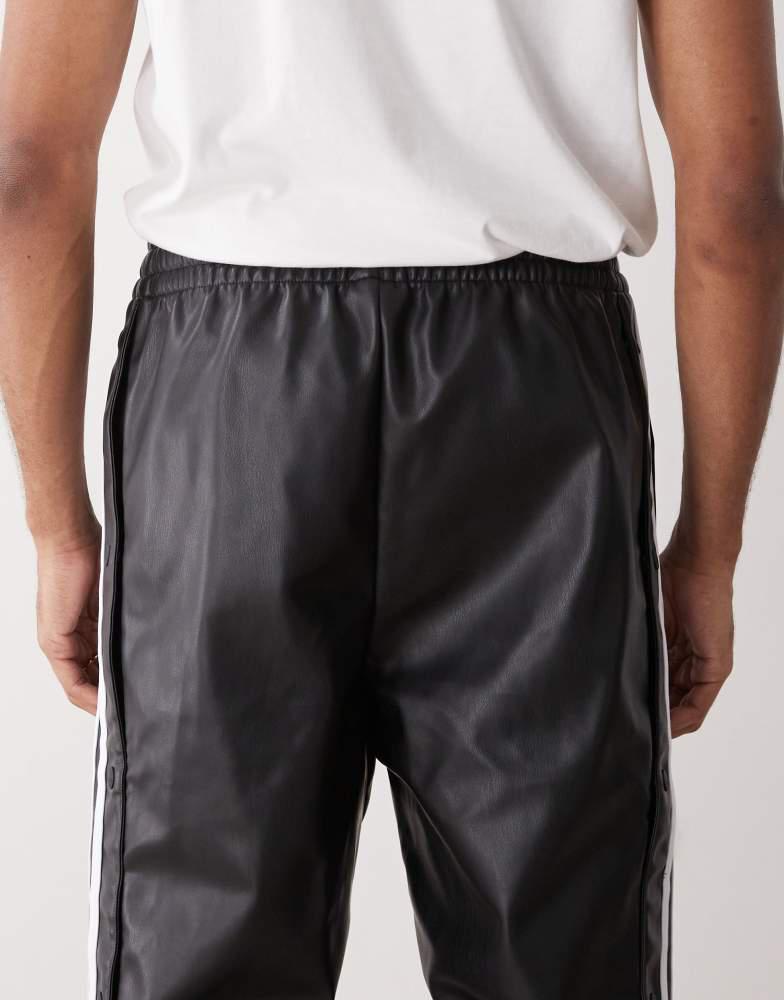 Shop adidas Originals Adidas x jeremy scott faux leather wide