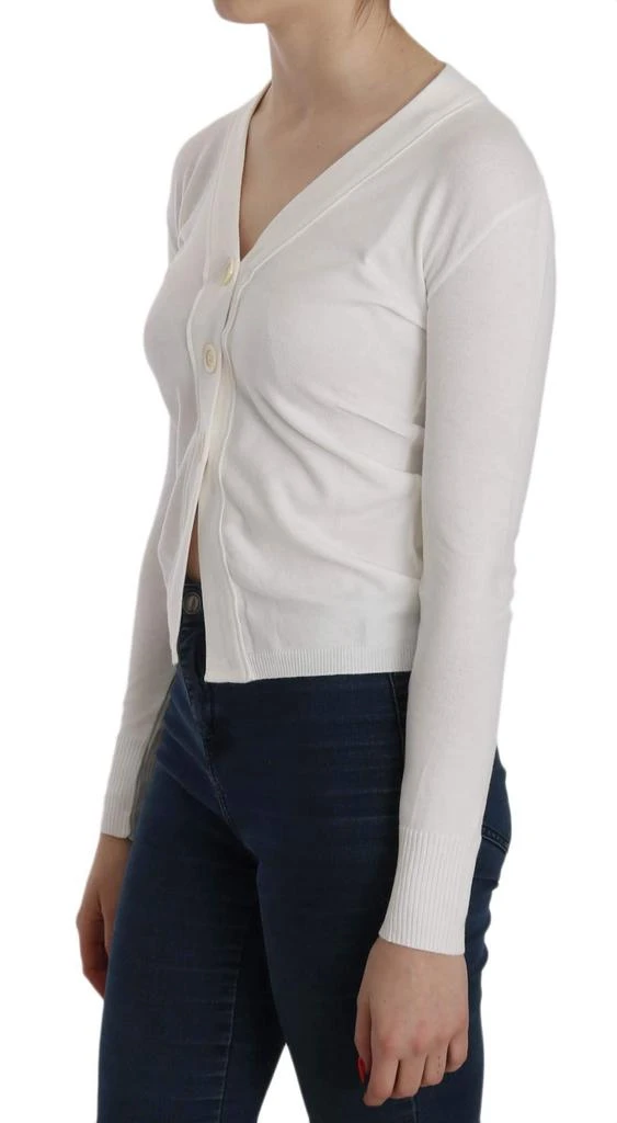 BYBLOS V-neck Long Sleeve Cropped Cardigan Tops Sweater 5