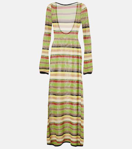 SIR. Coastline striped maxi dress