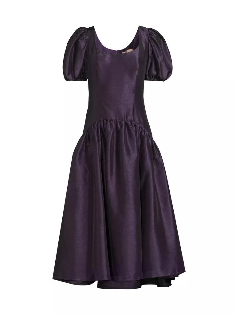 Hutch Brighton Shantung Midi Dress 1