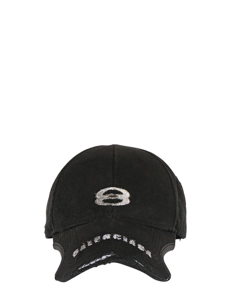 Balenciaga Unity Cotton Drill Cap 1