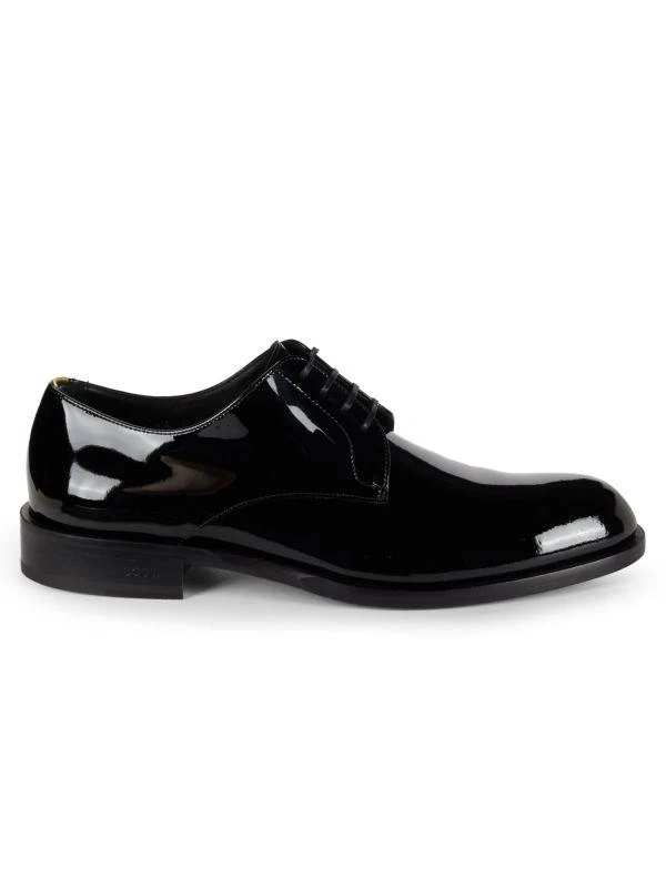 Hugo Boss Bruce Patent Leather Derby Shoes 1