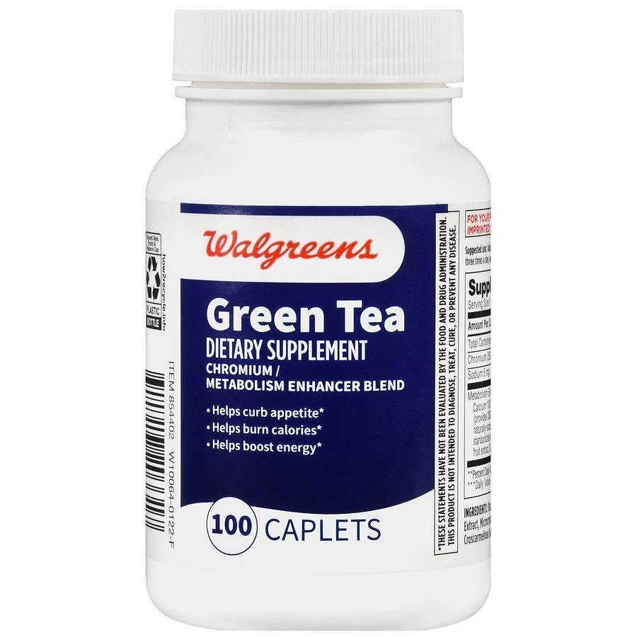 Walgreens Green Tea Caplets 2