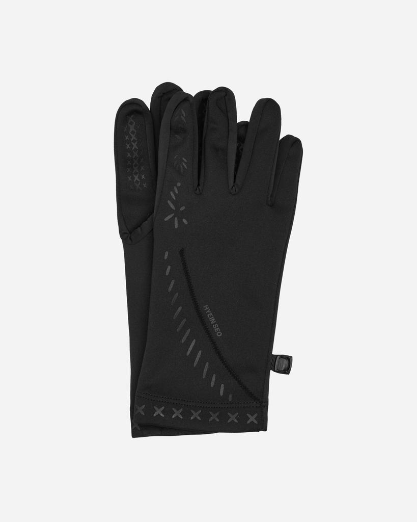 Hyein Seo Graphic Gloves Black