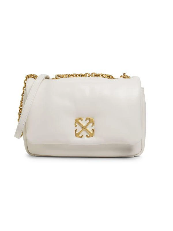 Jitney Logo Leather Shoulder Bag – On Sale Now with Up to 59% Off