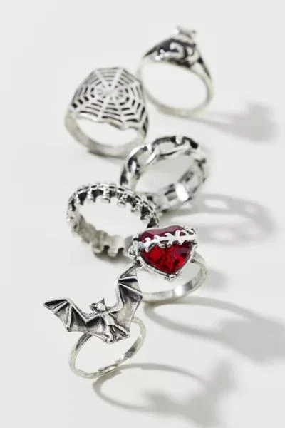 Urban Outfitters Buffy Statement Ring Set 1