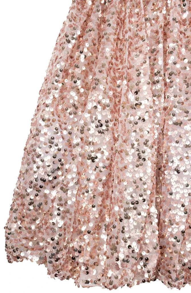 Rare Editions Kids' Metallic Jacquard Dress 5