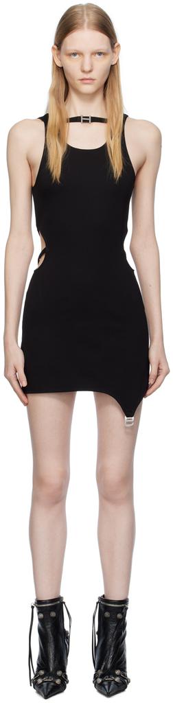 HELIOT EMIL Black Xerces Minidress