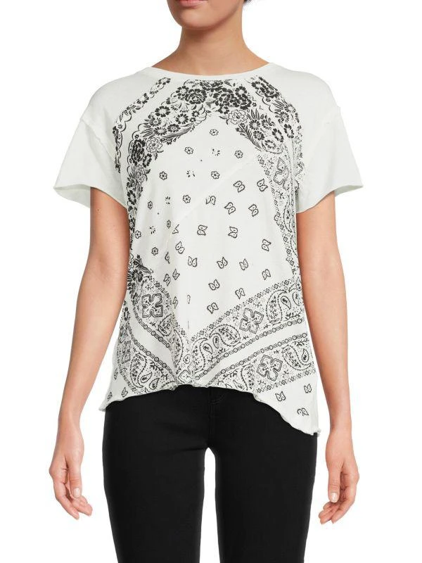 Free People Bandana Graphic Tee 1