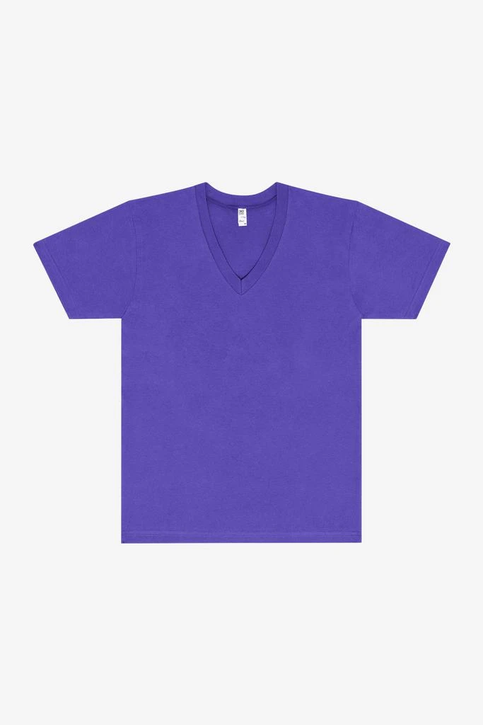 Los Angeles Apparel 24056 - Fine Jersey V-Neck T-Shirt 25