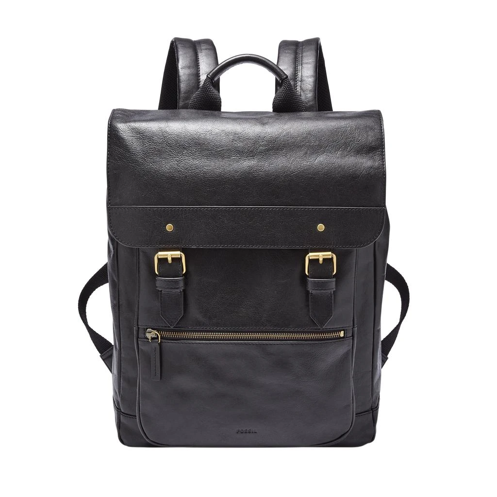 Fossil Fossil Men's Miles Leather Backpack 1