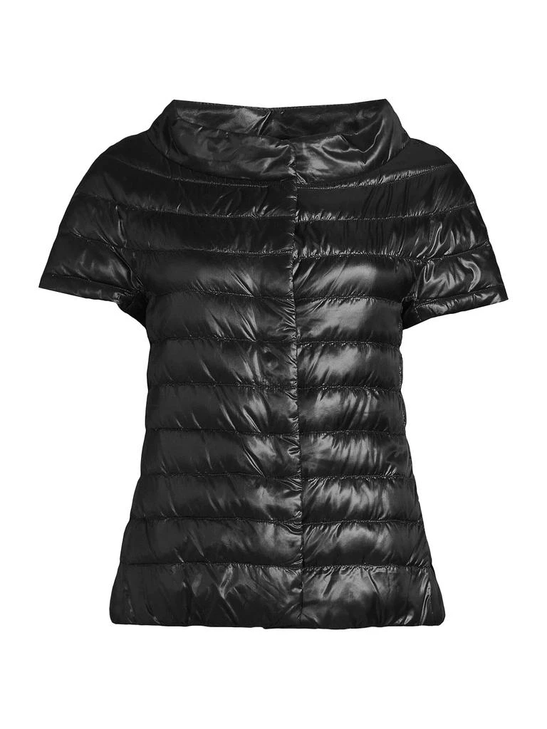 Herno Iconico Emilia Cap-Sleeve Down Puffer Jacket 1