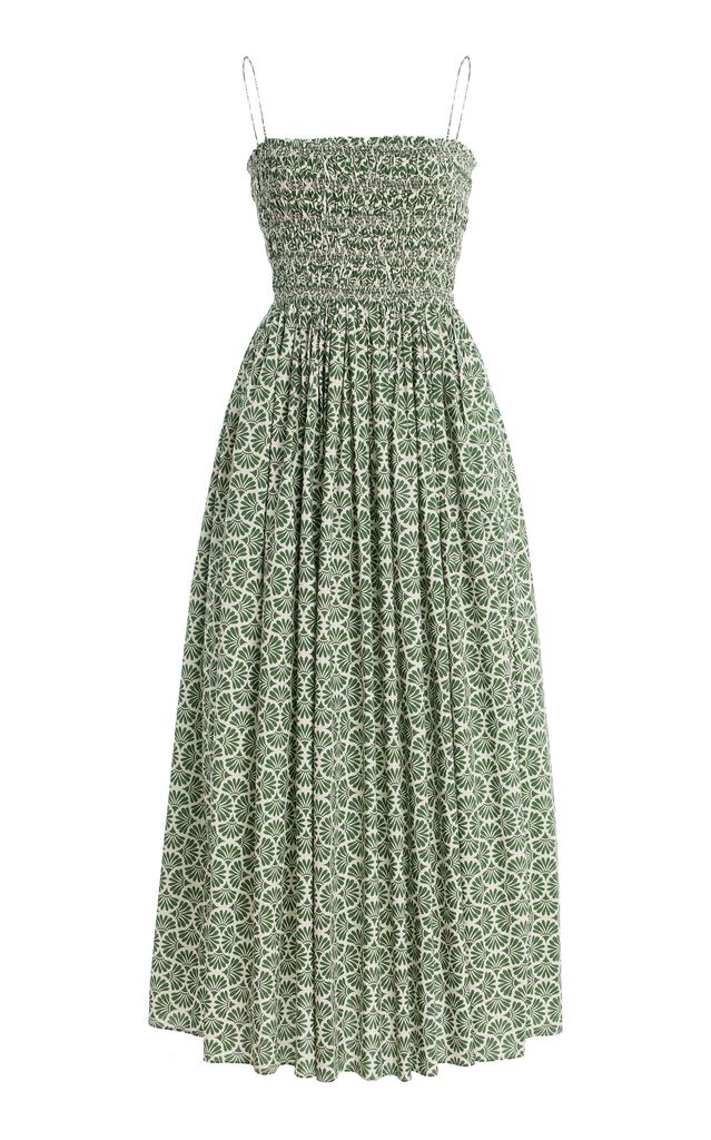 【MATTEAU】organic cotton and silk-blend ミニ ドレス MATTEAU Floral-Print Organic Cotton And Silk-Blend Mini