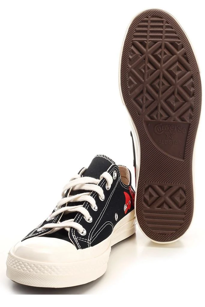 Comme des Garcons Comme des Garçons Play X Converse Chuck 70 Heart Printed Lace-Up Sneakers 5
