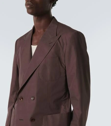 Dolce 
Gabbana Cotton and silk poplin blazer 5