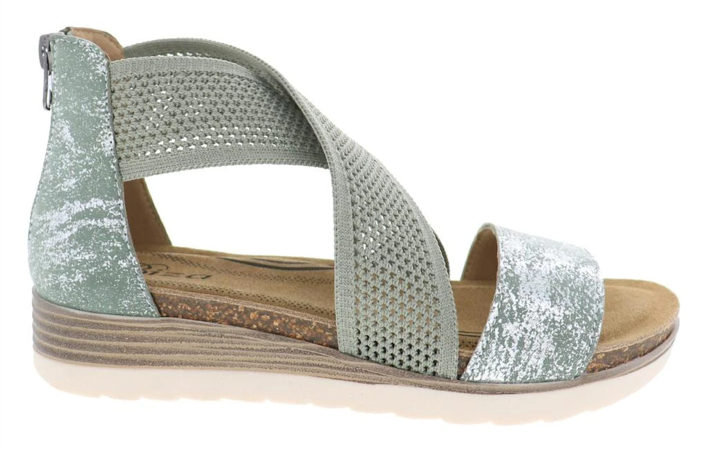 Biza Women Bree Sandal In Green 2
