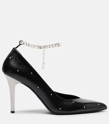 Isabel Marant Embellished leather pumps 4