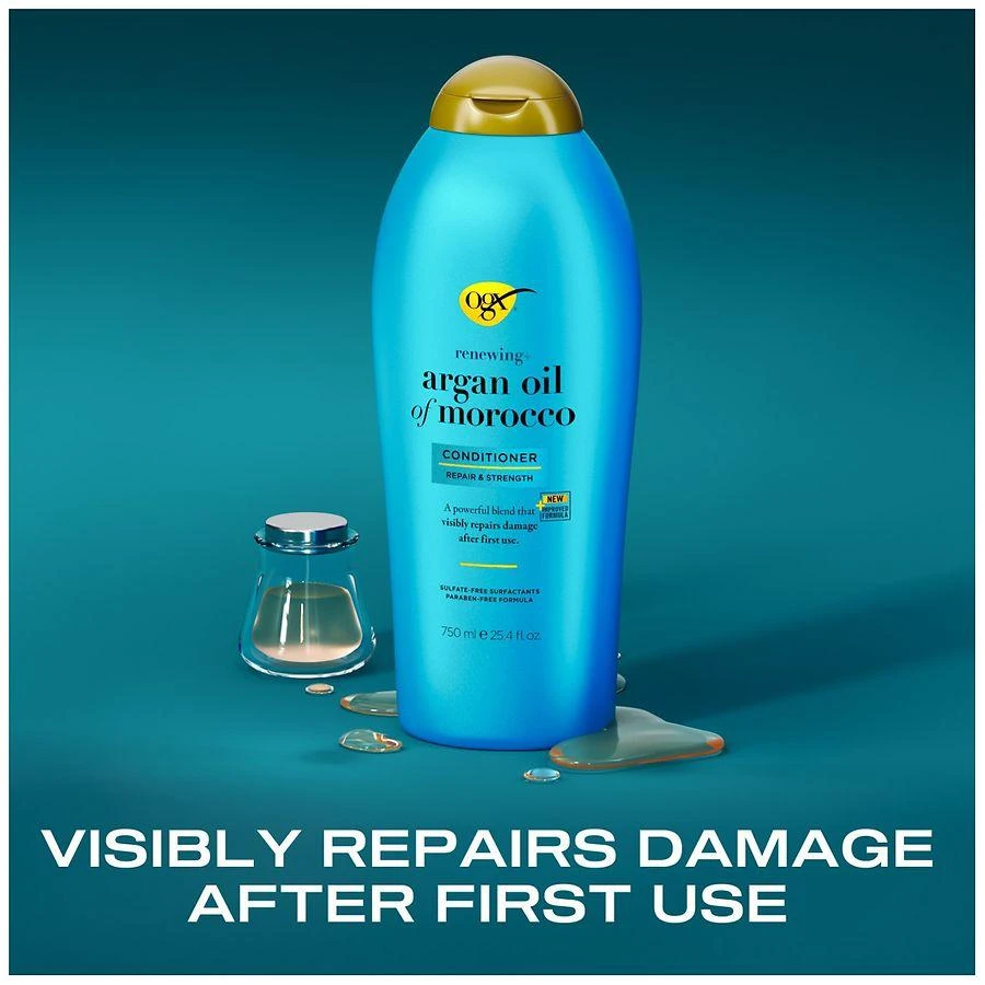 OGX Renewing + Argan Oil of Morocco Hydrating Conditioner Citrus-Fresh, Floral-Green, & Woody 4