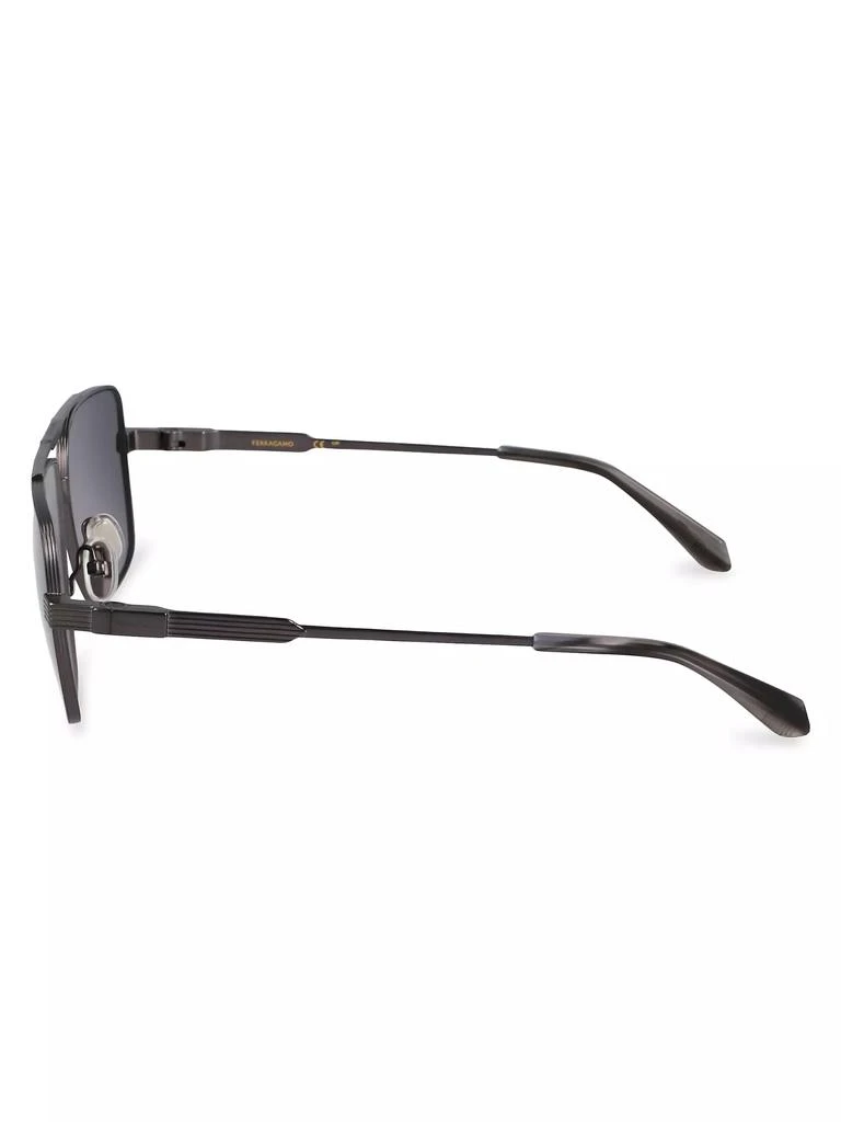 Salvatore Ferragamo Prisma 60MM Navigator Sunglasses 3