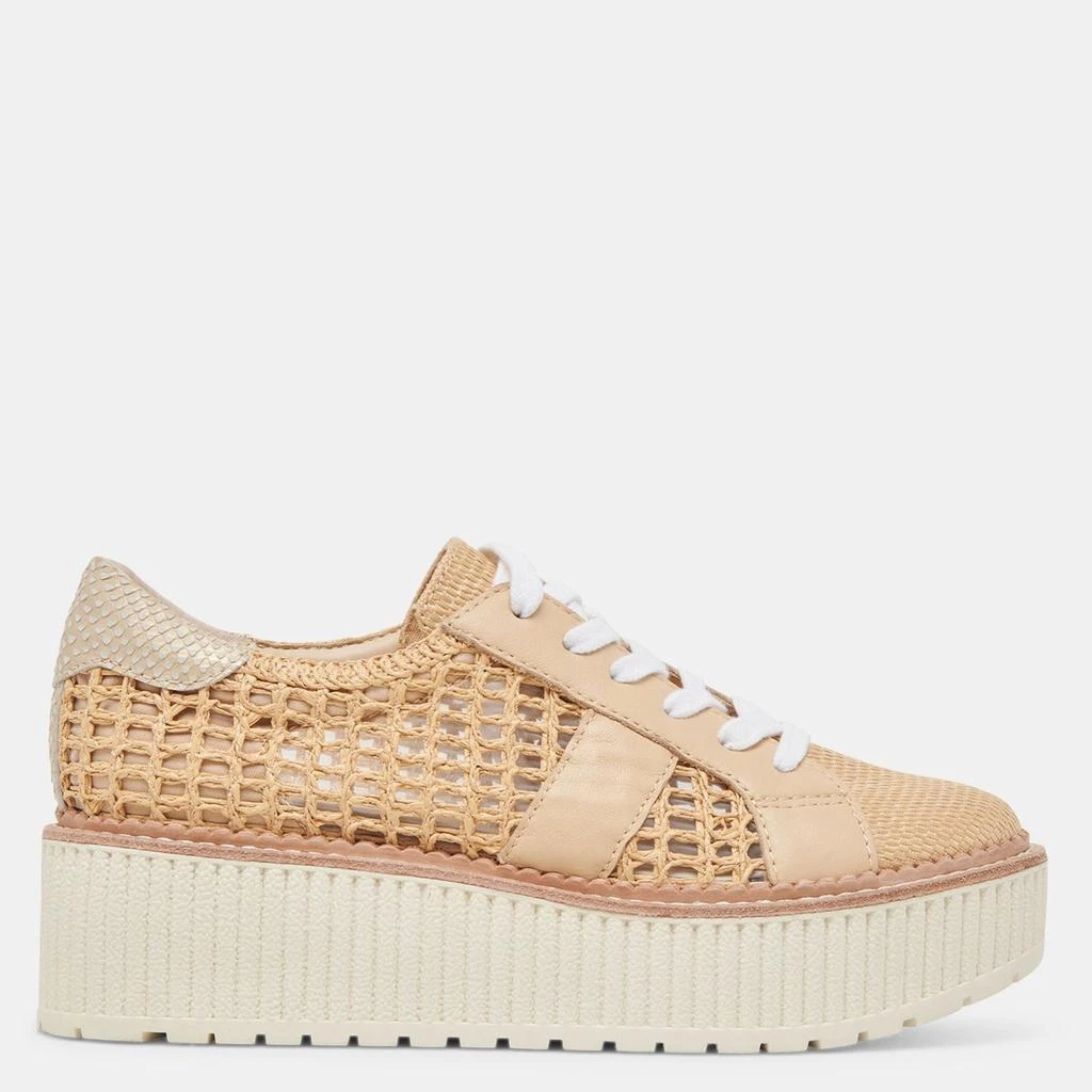 Dolce Vita Tiger Sneakers Lt Natural Raffia 1