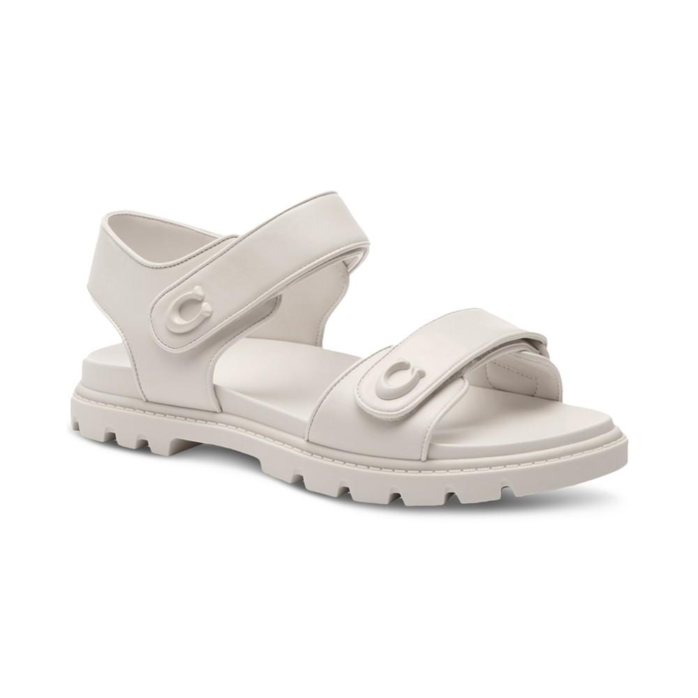 COACH Women's Brynn Double-Band Sporty Lug-Sole Footbed Sandals