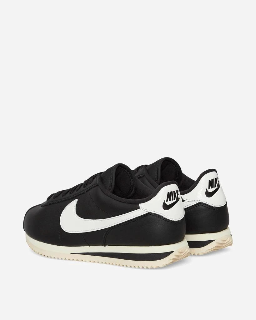 NIKE Women's Cortez 23 Premium Sneakers Black / Sail 5