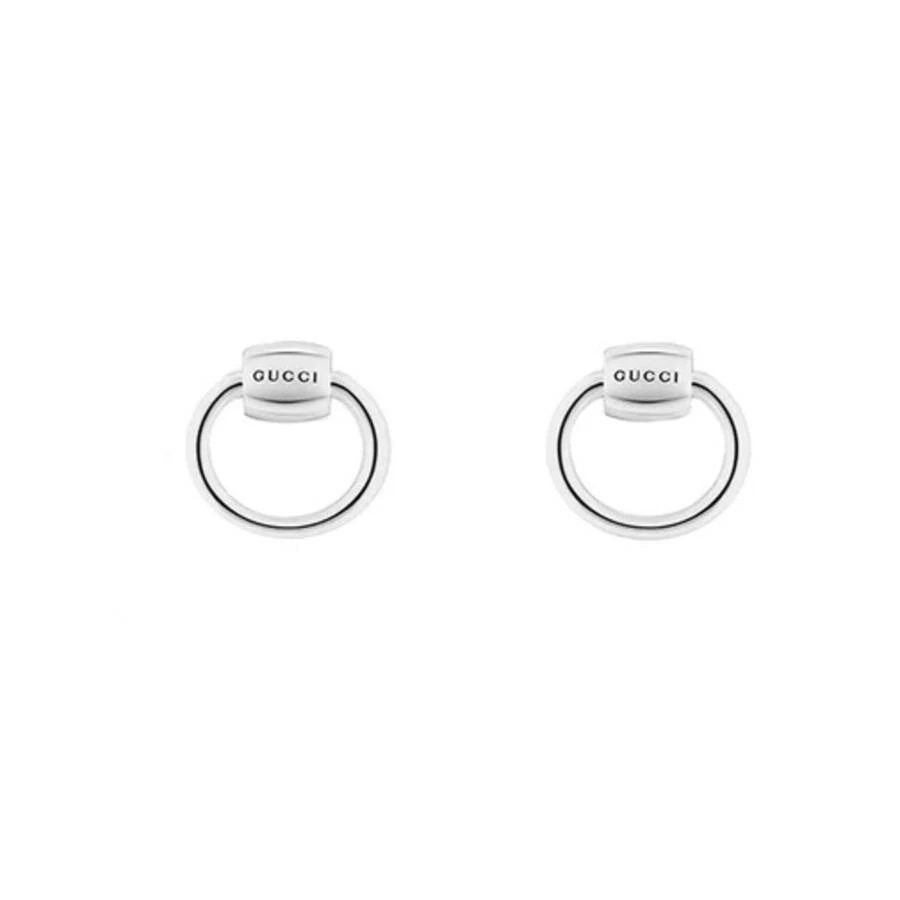 Gucci Horsebit Sterling Silver Earrings - YBD781128001