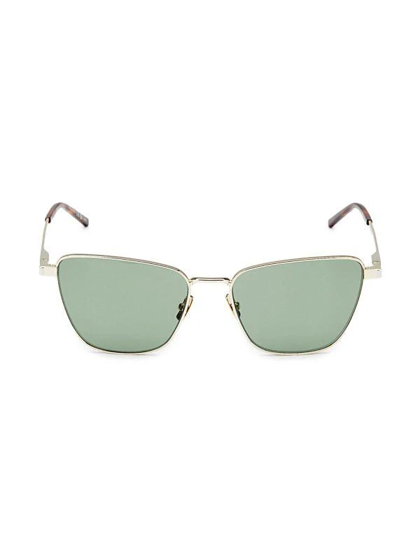 Yves Saint Laurent 57MM Cat Eye Sunglasses 1