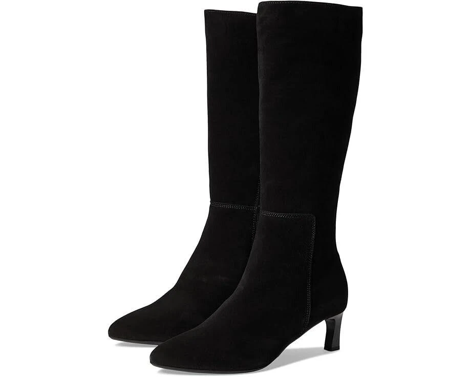 La Canadienne Alister Booties Women's US 7.5 Black Suede Knee-High Boots ZPO2765 1
