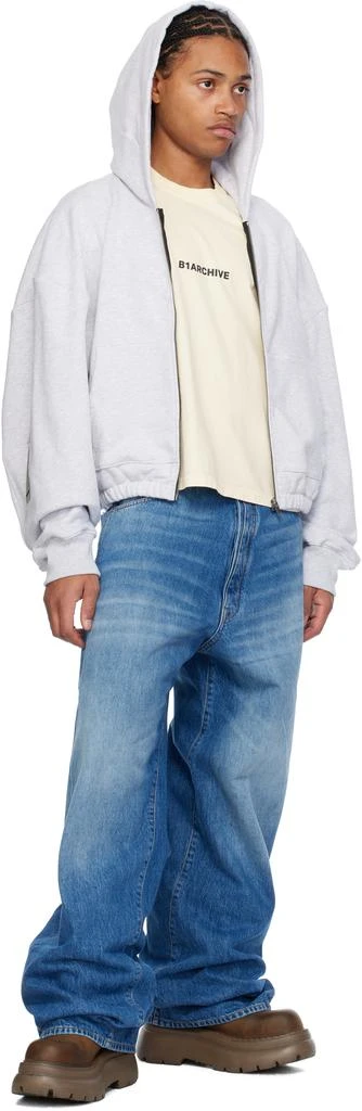 B1ARCHIVE Off-White Crewneck T-shirt 4