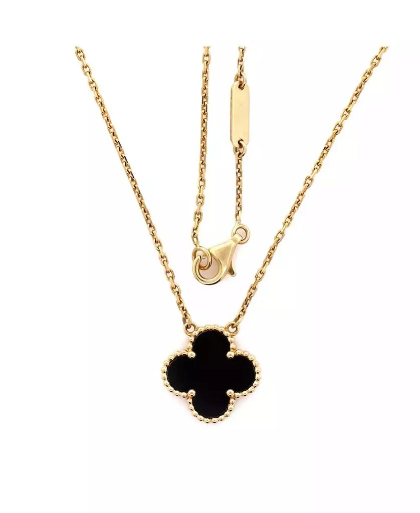 Pre-Owned Van Cleef 
Arpels Vintage Alhambra Pendant Necklace 4