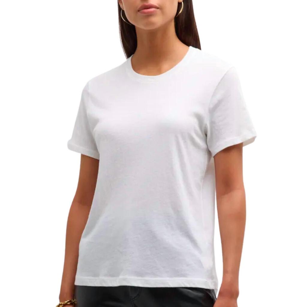 Enza Costa Enza Costa - Cashmere Loose Short Sleeve Tee Top