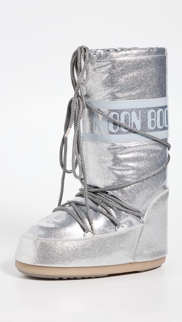 Moon Boot Icon Glitter Boots