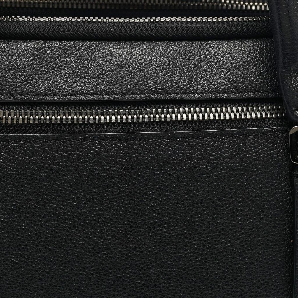 Tumi Tumi Black Leather Double Zip Briefcase Bag 5